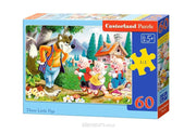 Castorland Three Little Pigs Puzzle 60 Teile B-06519-1